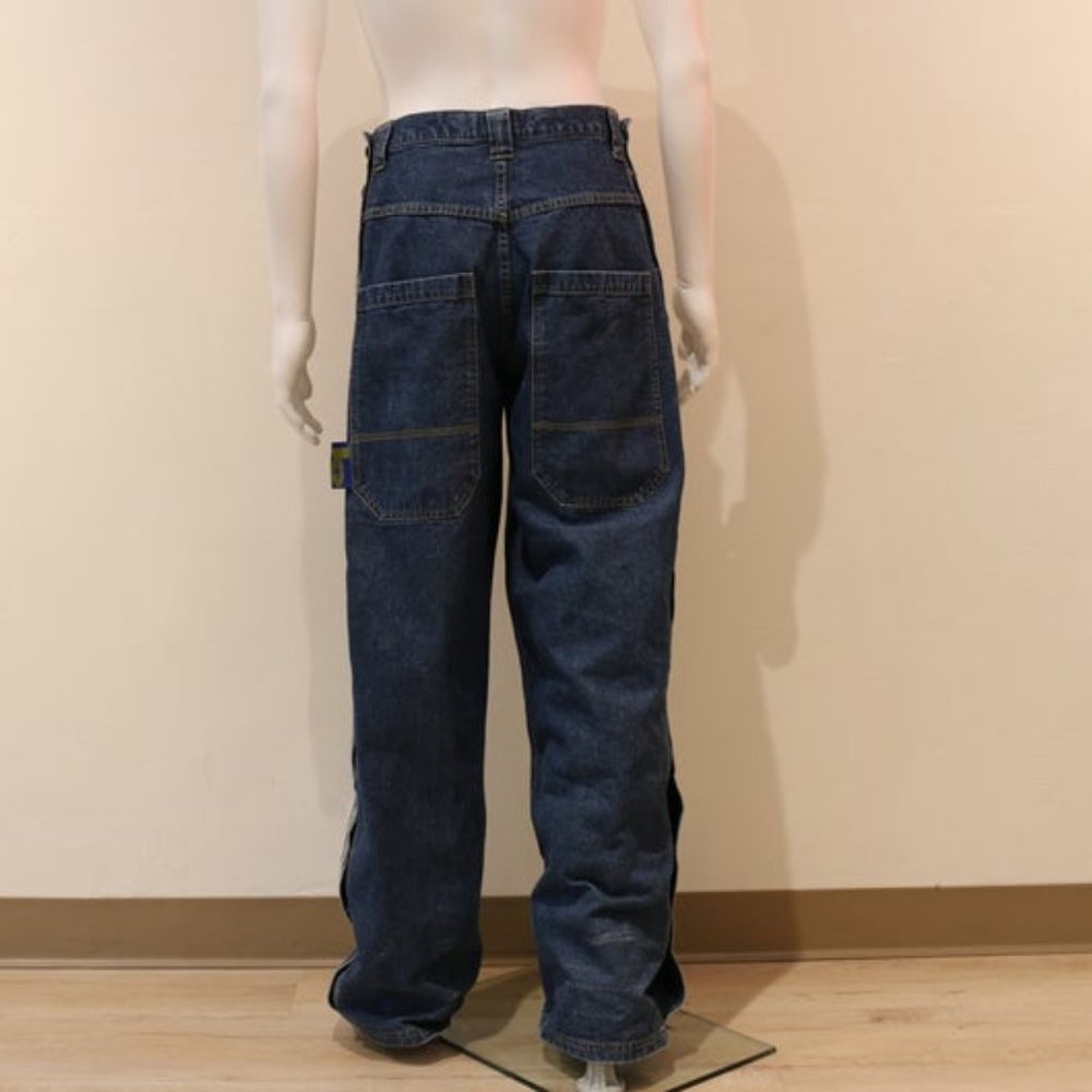 90's Raver Button Off Jeans - Picture 3 of 3